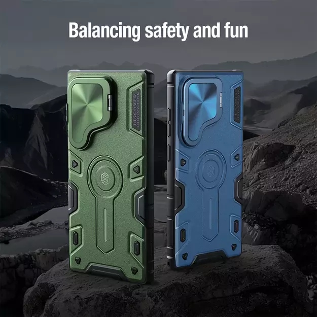 Nillkin CamShield Armor Prop Case for Samsung Galaxy S24 Ultra - black 23