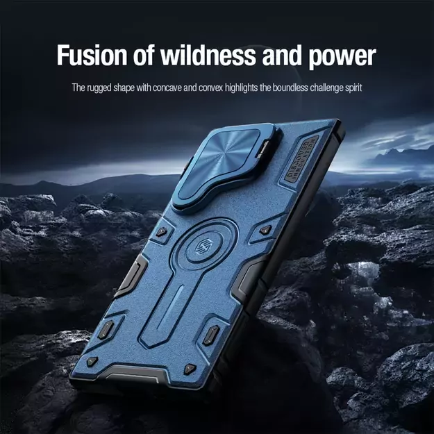 Nillkin CamShield Armor Prop Case for Samsung Galaxy S24 Ultra - black 31