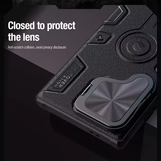 Nillkin CamShield Armor Prop Case for Samsung Galaxy S24 Ultra - black 24