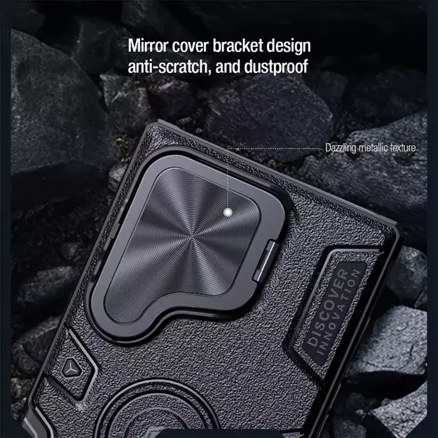 Nillkin CamShield Armor Prop Case for Samsung Galaxy S24 Ultra - black 30