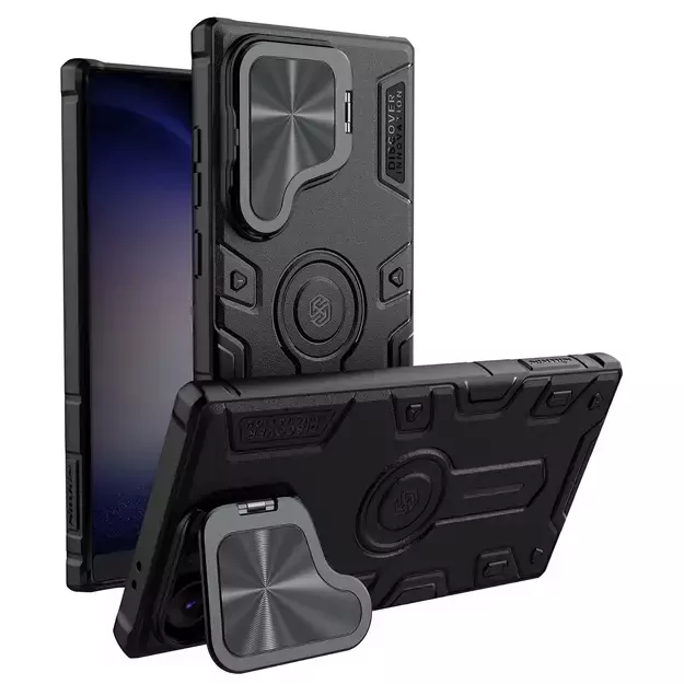 Nillkin CamShield Armor Prop Case for Samsung Galaxy S24 Ultra - black 21