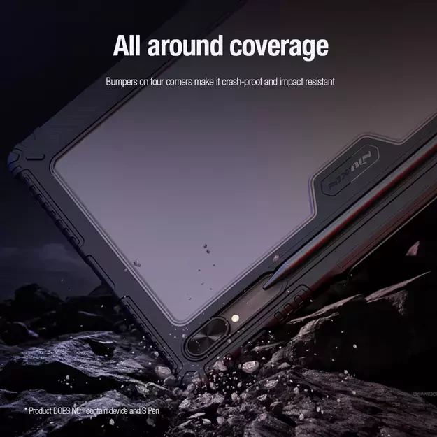 Nillkin Bumper Leather Case Pro case for Samsung Galaxy Tab S9+ - black 29