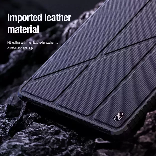 Nillkin Bumper Leather Case Pro case for Samsung Galaxy Tab S9+ - black 27