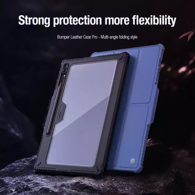 Nillkin Bumper Leather Case Pro case for Samsung Galaxy Tab S9+ - black 17