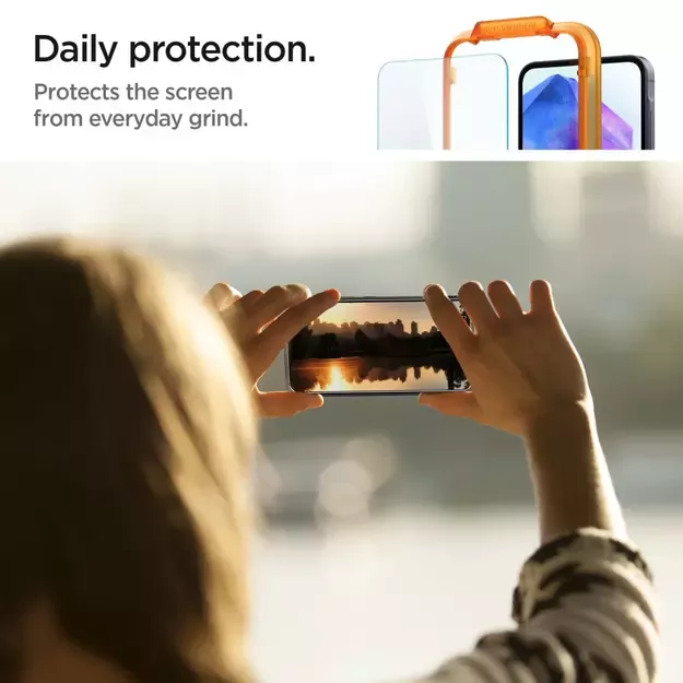 Spigen Glass tR AlignMaster 2 Pack - Samsung Galaxy A55 8