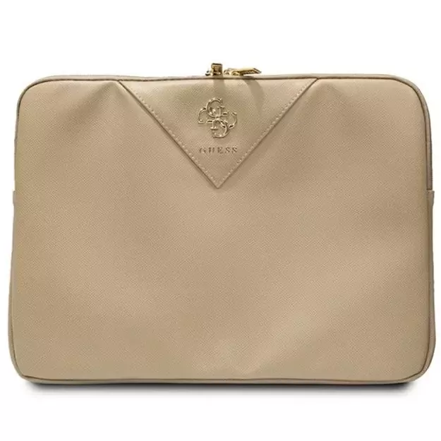 Guess Triangle 4G cover for a 14&quot  laptop - gold