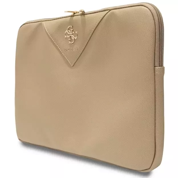 Guess Triangle 4G cover for a 14&quot  laptop - gold 1
