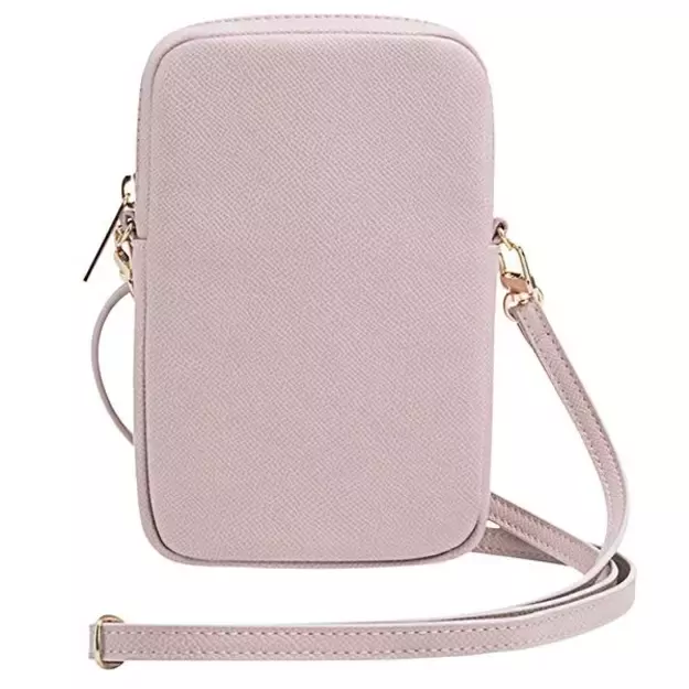 Guess Zip Triangle 4G bag - pink 6