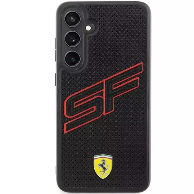 Ferrari Big SF Perforated case for Samsung Galaxy S24 - black 9