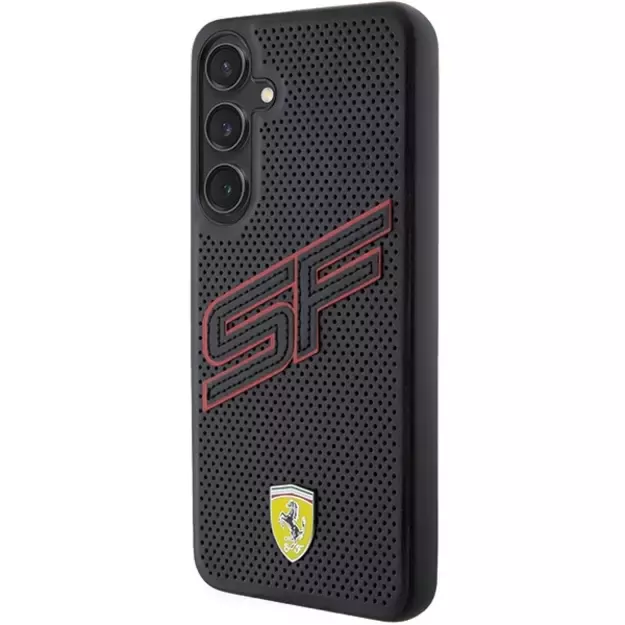 Ferrari Big SF Perforated case for Samsung Galaxy S24 - black 8