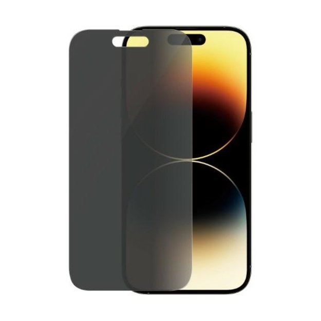 PanzerGlass Classic Fit antibacterial privacy glass for iPhone 14 Pro 3