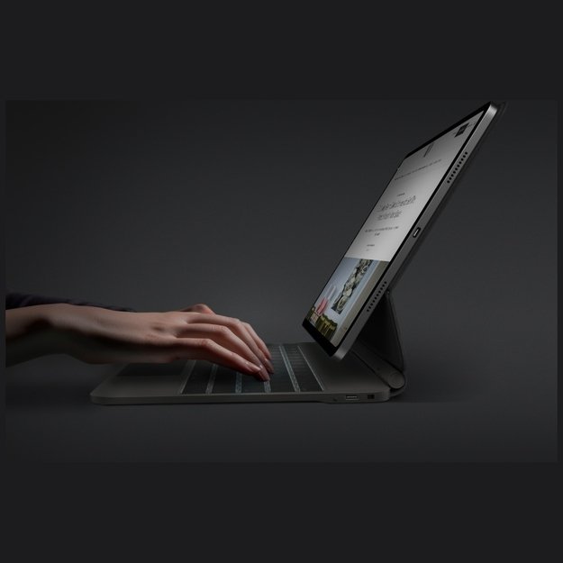 Uniq Venno Pro Magnetic Smart Case with Keyboard for iPad Air 13&quot  2024 / 2025 / iPad Pro 13&quot  2024 - Black 5