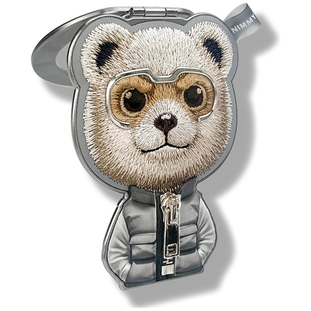 Nimmy Cool&amp Cute 2.0 Bear Magnetic Pendant - Gray 2