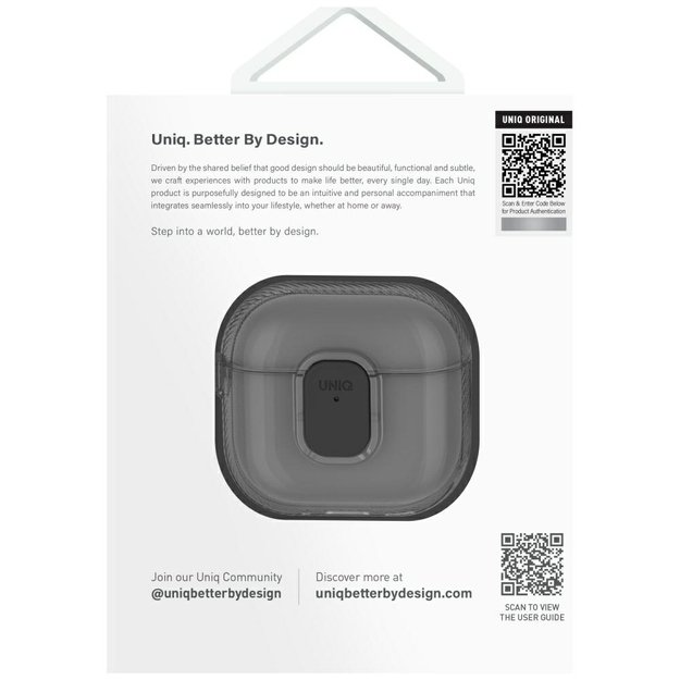 Uniq Glase Pro Case for AirPods 4 - Blue 2