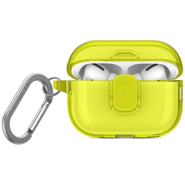 Uniq Glase Pro Case for AirPods Pro 2 - Yellow