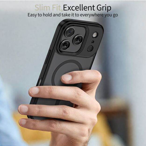 Tech-Protect MagMat XT 4-set MagSafe Case for iPhone 17 Pro Max - Matte Black 4