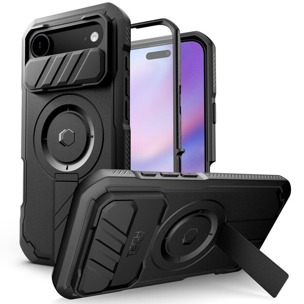Tech-Protect Kevlar MagSafe Case for iPhone 17 Air - Black
