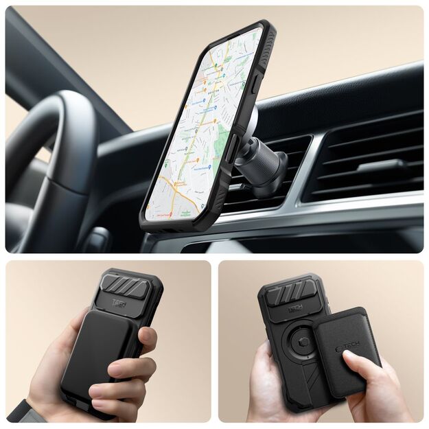 Tech-Protect Kevlar MagSafe Case for iPhone 17 Air - Black 1