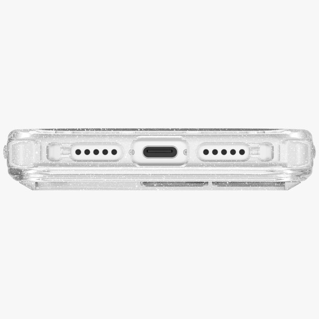 Uniq LifePro Xtreme Magclick Charging Case for iPhone 17 Pro - Clear-Glitter 3