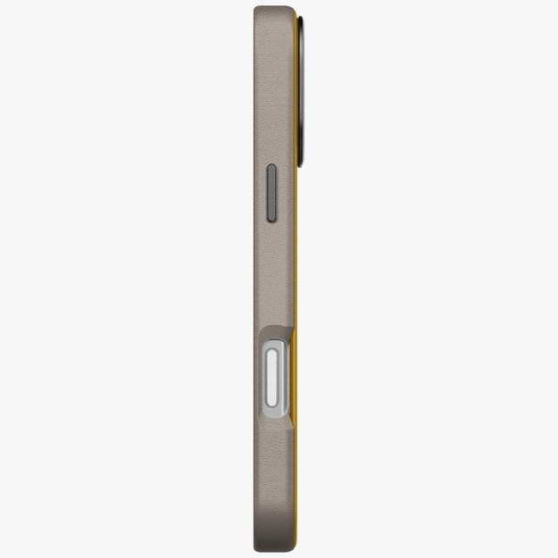 Uniq Lyden DS Case for iPhone 17 Pro Max Magclick Charging - Yellow-Gray 2