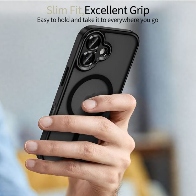 Tech-Protect MagCam MagSafe Case for iPhone 17 - Matte Black 4