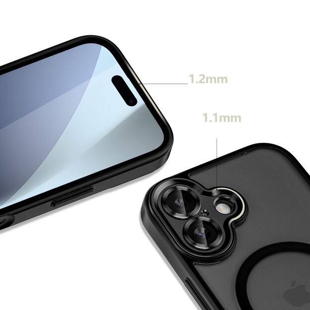 Tech-Protect MagCam MagSafe Case for iPhone 17 - Matte Black 3
