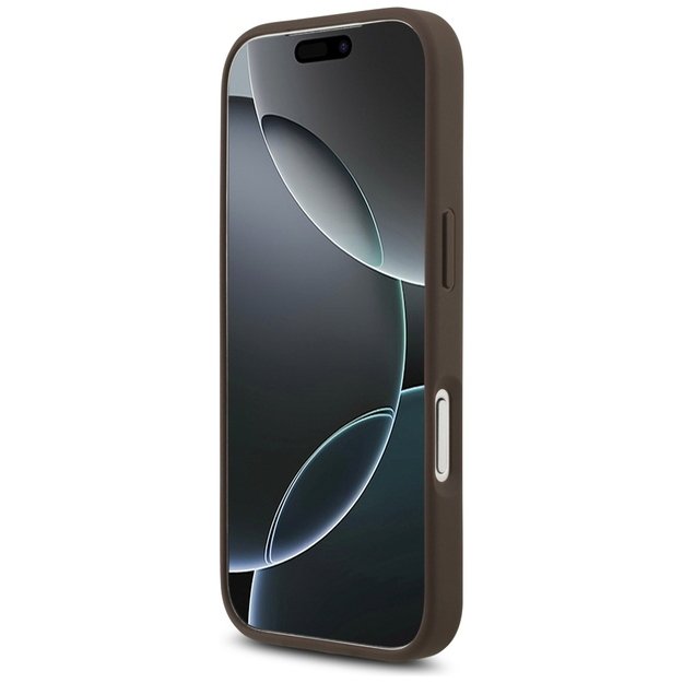 Guess 4G Big Logo Case for iPhone 17 Pro - Brown 4