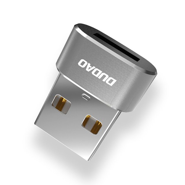 Dudao adapter from USB Type-C to USB black (L16AC black) 1