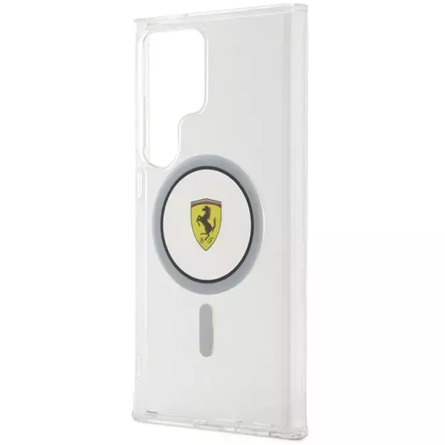 Ferrari IML Transp Inner Circle Line MagSafe case for Samsung Galaxy S24 Ultra - black 12