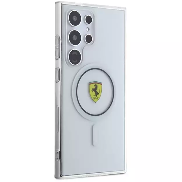 Ferrari IML Transp Inner Circle Line MagSafe case for Samsung Galaxy S24 Ultra - black 10