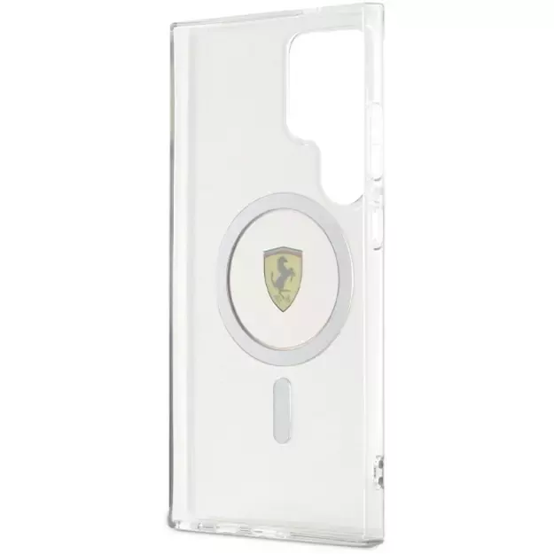 Ferrari IML Transp Inner Circle Line MagSafe case for Samsung Galaxy S24 Ultra - black 13