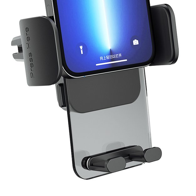Dudao F8Max+ car holder for dashboard or windshield - black 6