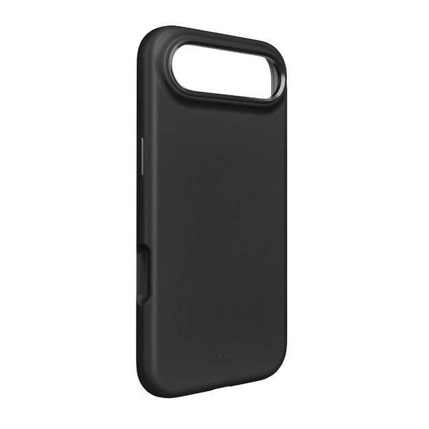 Pure Icon Mag Pro Liquid Silicone Case for iPhone 17 Air, MagSafe Compatible, with Camera Protection and Aluminum Buttons - Black