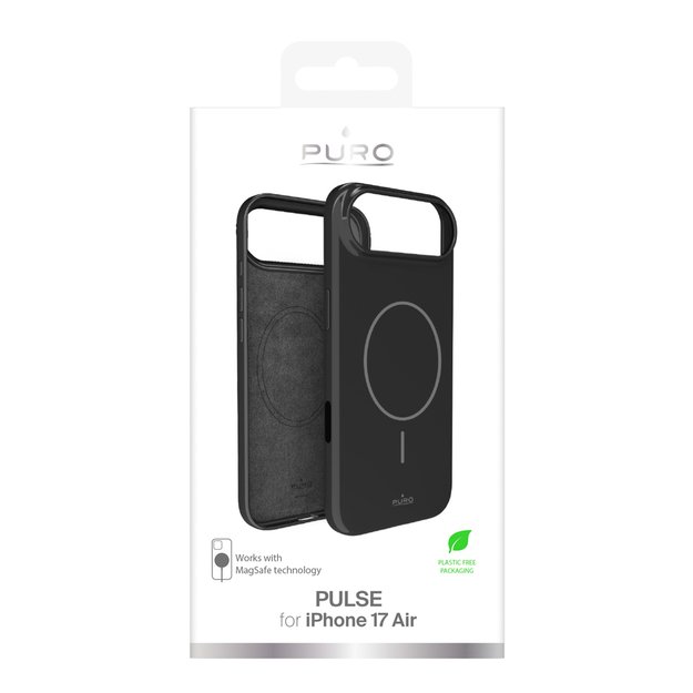 Puro Pulse Protective Case for iPhone 17 Air Polycarbonate - Black 1