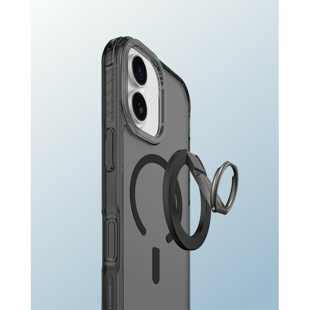 AmazingThing Titan Pro Grip Ring Set Case for iPhone 17 Compatible with MagSafe - Black 6