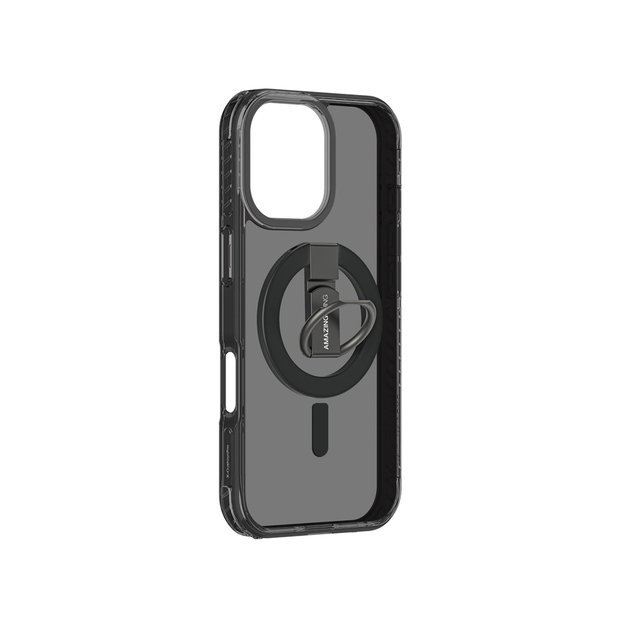 AmazingThing Titan Pro Grip Ring Set Case for iPhone 17 Compatible with MagSafe - Black 2