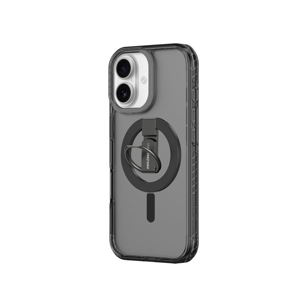 AmazingThing Titan Pro Grip Ring Set Case for iPhone 17 Compatible with MagSafe - Black 3