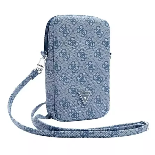 Guess Zip 4G Triangle bag - blue 2