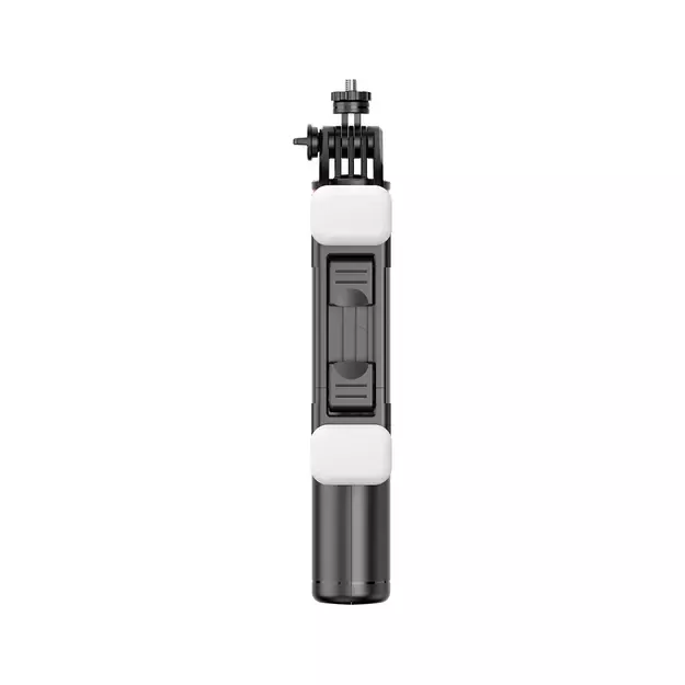 Selfie stick WC13YDS telescopic tripod 1.3m with double lamp and phone holder - black 21