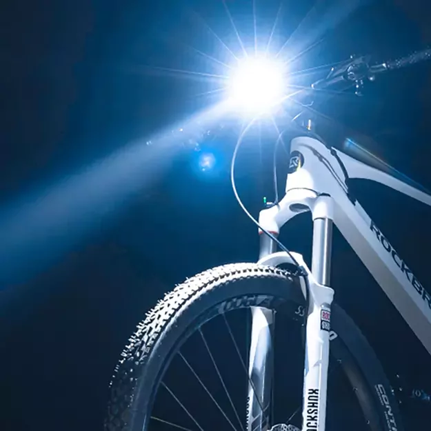 Rockbros RHL600 front bicycle light 600lm 2600mAh IPX6 - black 3