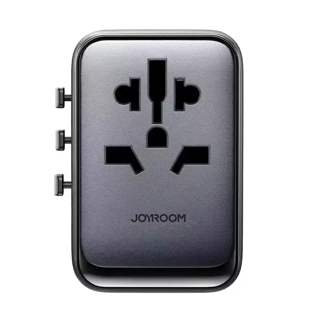 Joyroom JR-TCW02 65W Travel Adapter Universal EU / US / JP / AU / UK / CN - Black 2