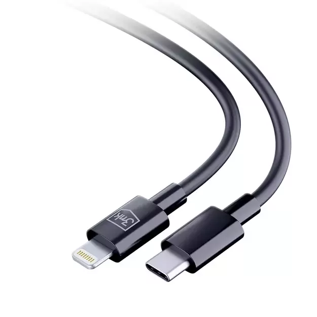 3mk Hyper Cable USB-C / Lightning 20W 1.2m - black 1