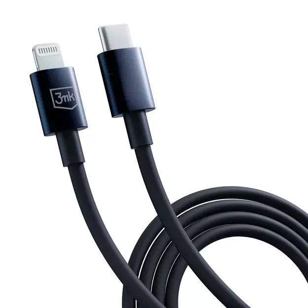 3mk Hyper Cable USB-C / Lightning 20W 1.2m - black 6