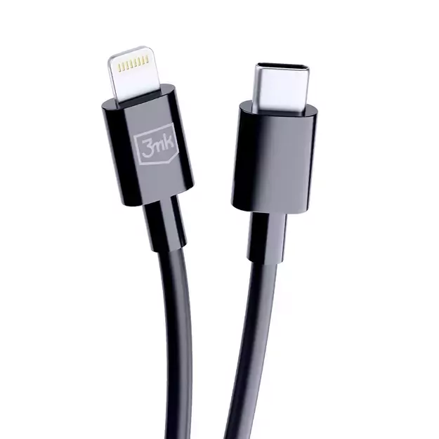 3mk Hyper Cable USB-C / Lightning 20W 1.2m - black 8