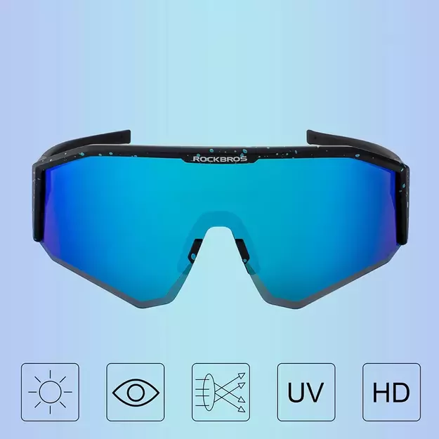 Rockbros SP297 polarizing cycling glasses - black 13