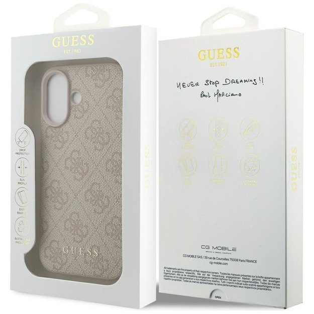 Guess 4G Classic Case for iPhone 17 - Pink 7