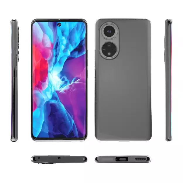 Ultra Clear 0.5mm Honor 50 Pro gel cover transparent 2