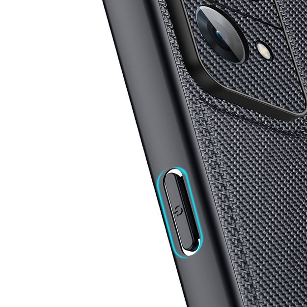 Dux Ducis Fino case cover covered with nylon material Oppo Reno7 Pro 5G black 25