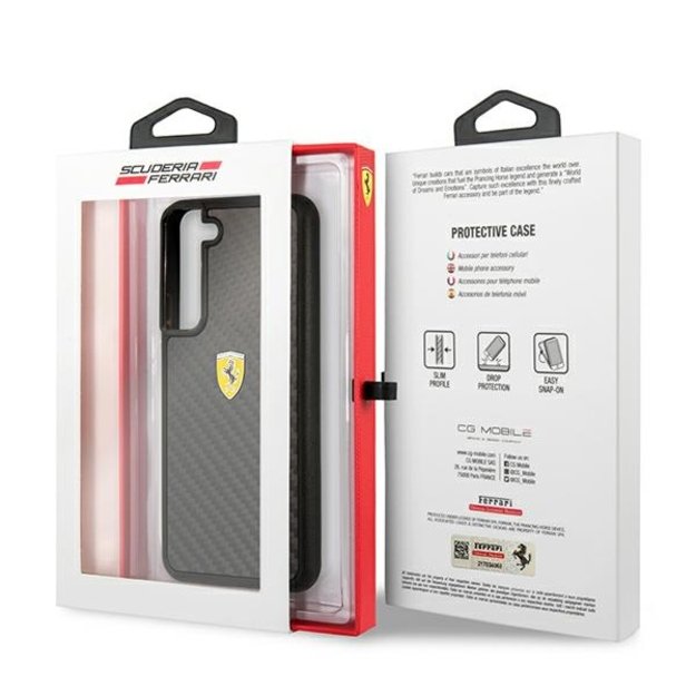 Ferrari FEHCS22SFCAK S22 S901 black/black hardcase On Track Real Carbon 14