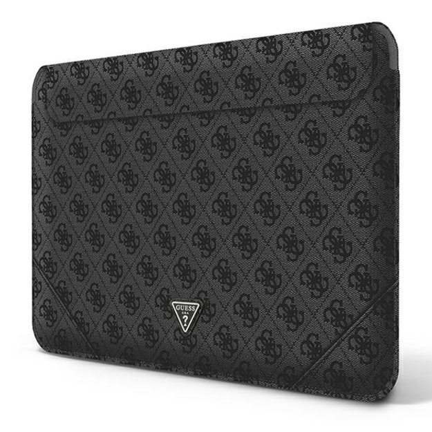 Guess 4G Uptown Triangle Logo case for 16&quot  laptop - black 4